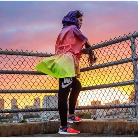 Nike Jackets & Blazers - Nike Sunset Windbreaker Poncho.